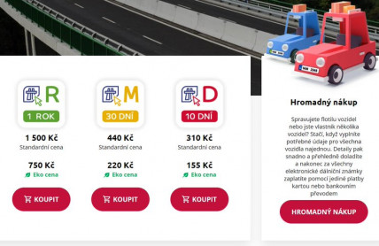 Ministerstvo dopravy varuje před neoficiálními weby s dálničními známkami. Účtují si zbytečné poplatky